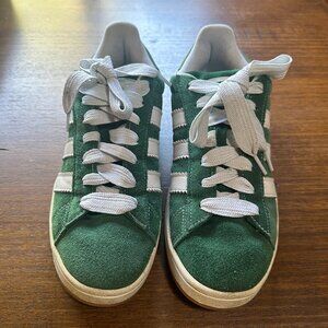 Adidas Green Campus Sneakers - Size 10